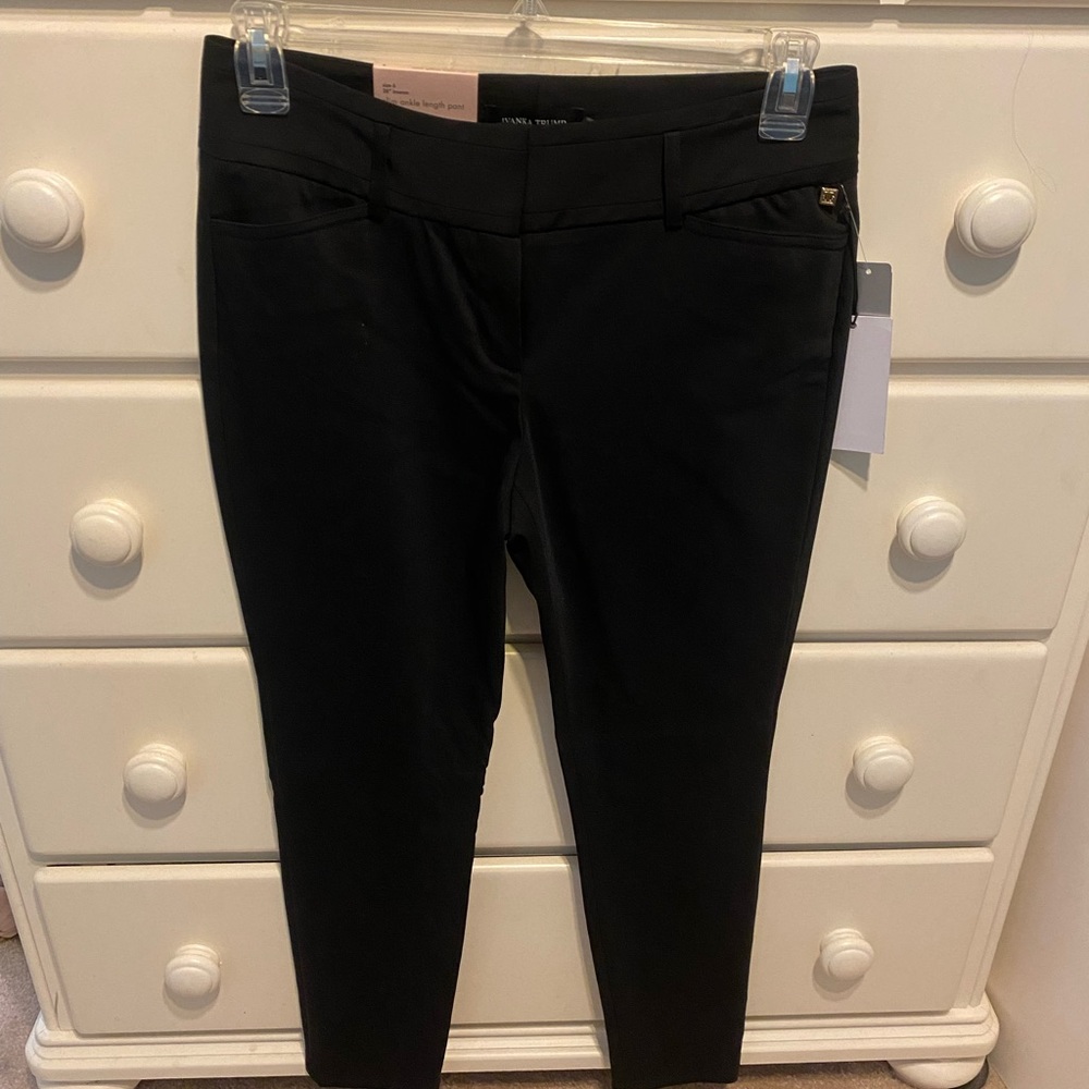 NWT Black Ivanka Trump dress pants